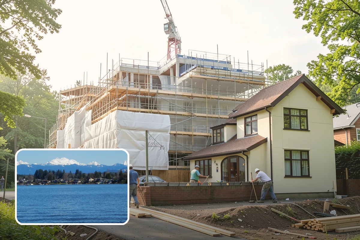 Garage Insulation in Lake Stevens, Snohomish County, WA - Reduces heat loss into and out of the garage