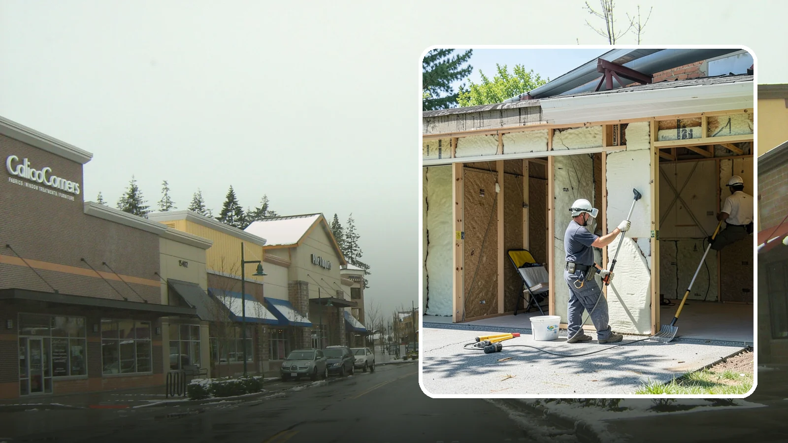 Garage Insulation in Mill Creek, Snohomish County, WA - Adding proper insulation to garage walls and ceilings for a warmer, drier, more efficient space.