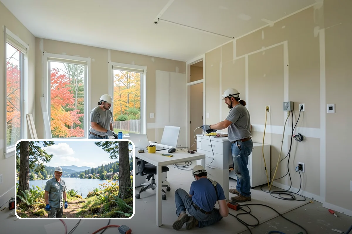 Garage Insulation in Milton, King County, WA - Reduces heat loss into and out of the garage