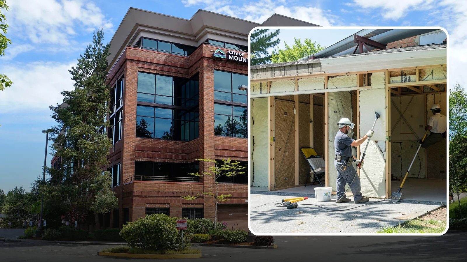 Garage Insulation in Mountlake Terrace, Snohomish County, WA - Adding proper insulation to garage walls and ceilings for a warmer, drier, more efficient space.