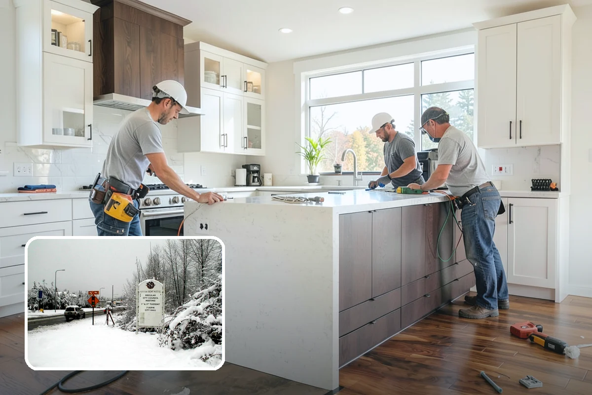 Garage Insulation in Newcastle, King County, WA - Reduces heat loss into and out of the garage