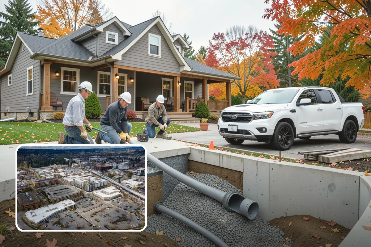 Garage Insulation in Redmond, King County, WA - Reduces heat loss into and out of the garage