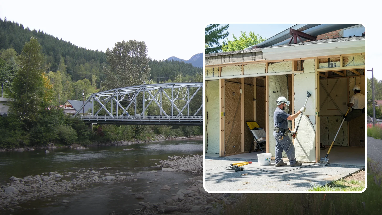 Garage Insulation in Skykomish, King County, WA - Adding proper insulation to garage walls and ceilings for a warmer, drier, more efficient space.