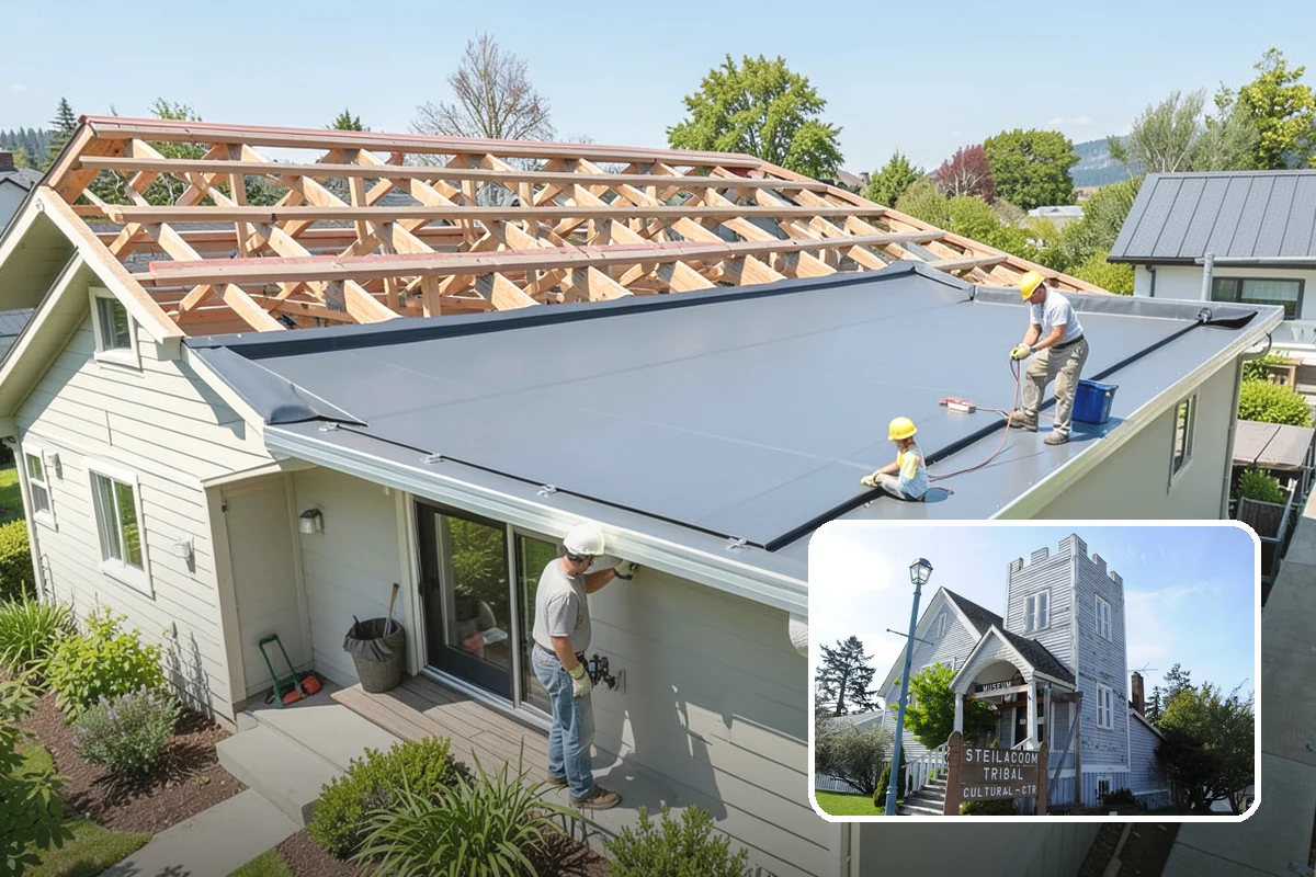 Garage Insulation in Steilacoom, Pierce County, WA - Reduces heat loss into and out of the garage
