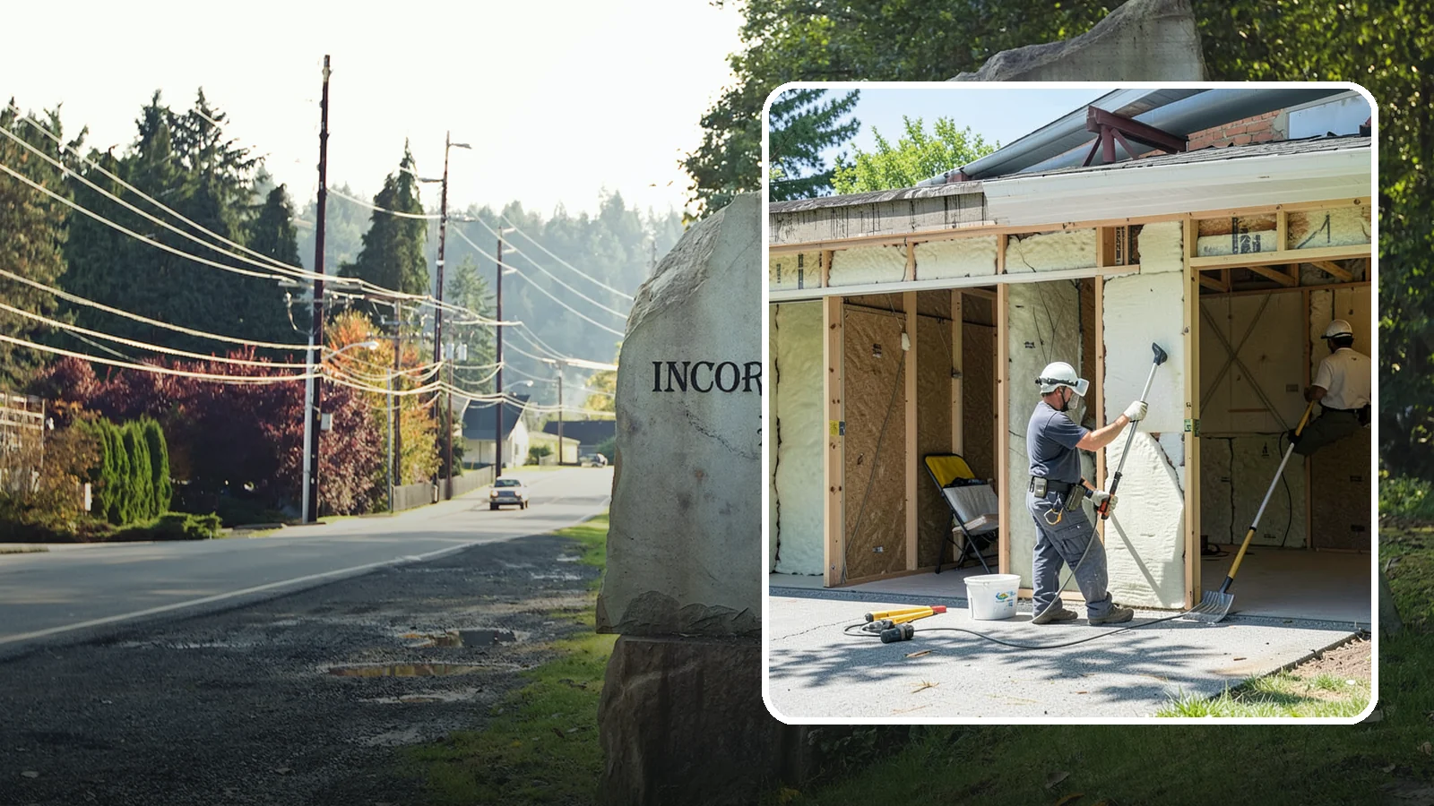 Garage Insulation in Wilkeson, Pierce County, WA - Adding proper insulation to garage walls and ceilings for a warmer, drier, more efficient space.