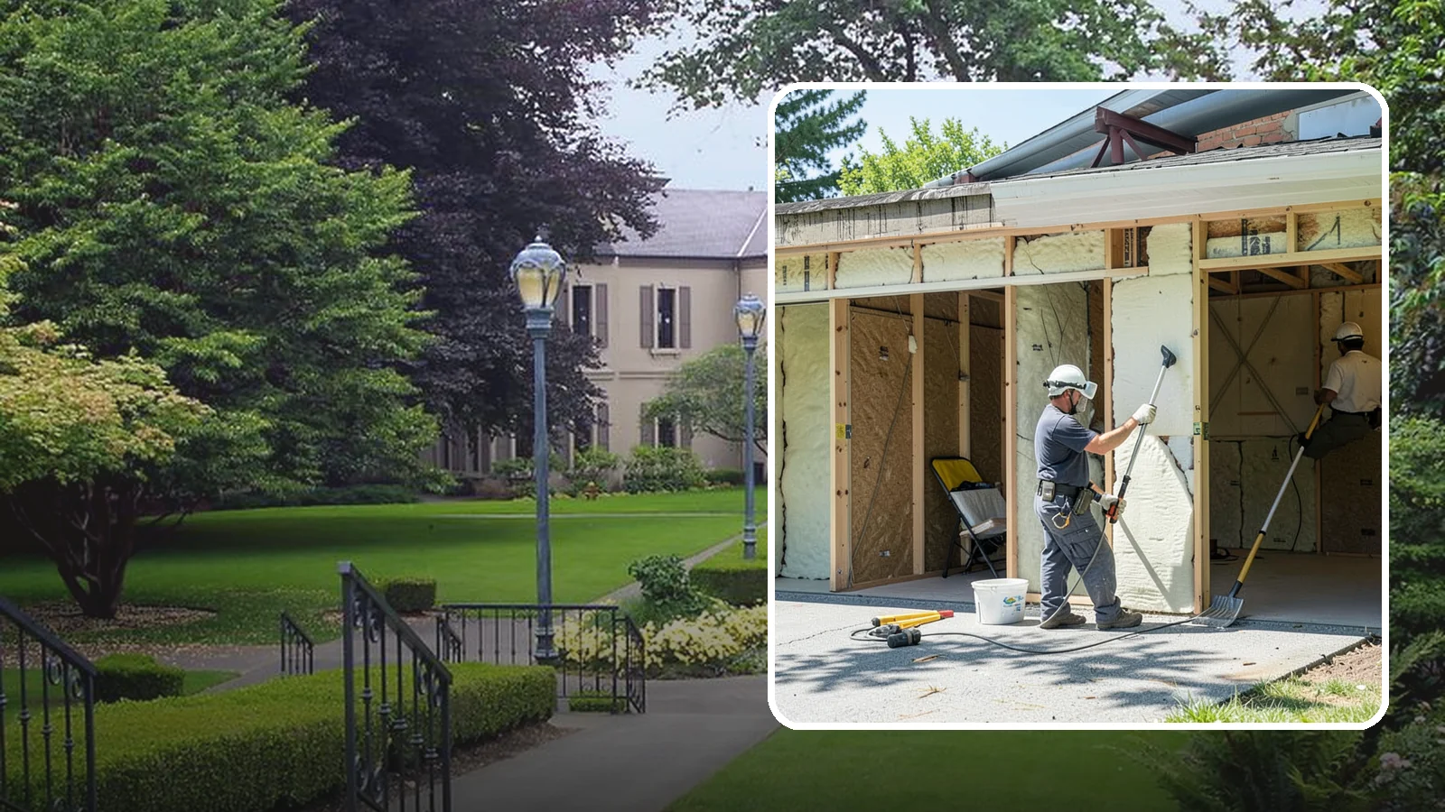 Garage Insulation in Woodinville, King County, WA - Adding proper insulation to garage walls and ceilings for a warmer, drier, more efficient space.