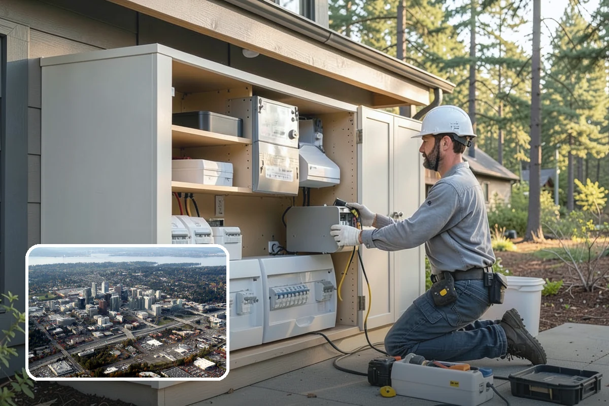 Garage Organization in Bellevue, King County, WA - Creates a clear place for every item