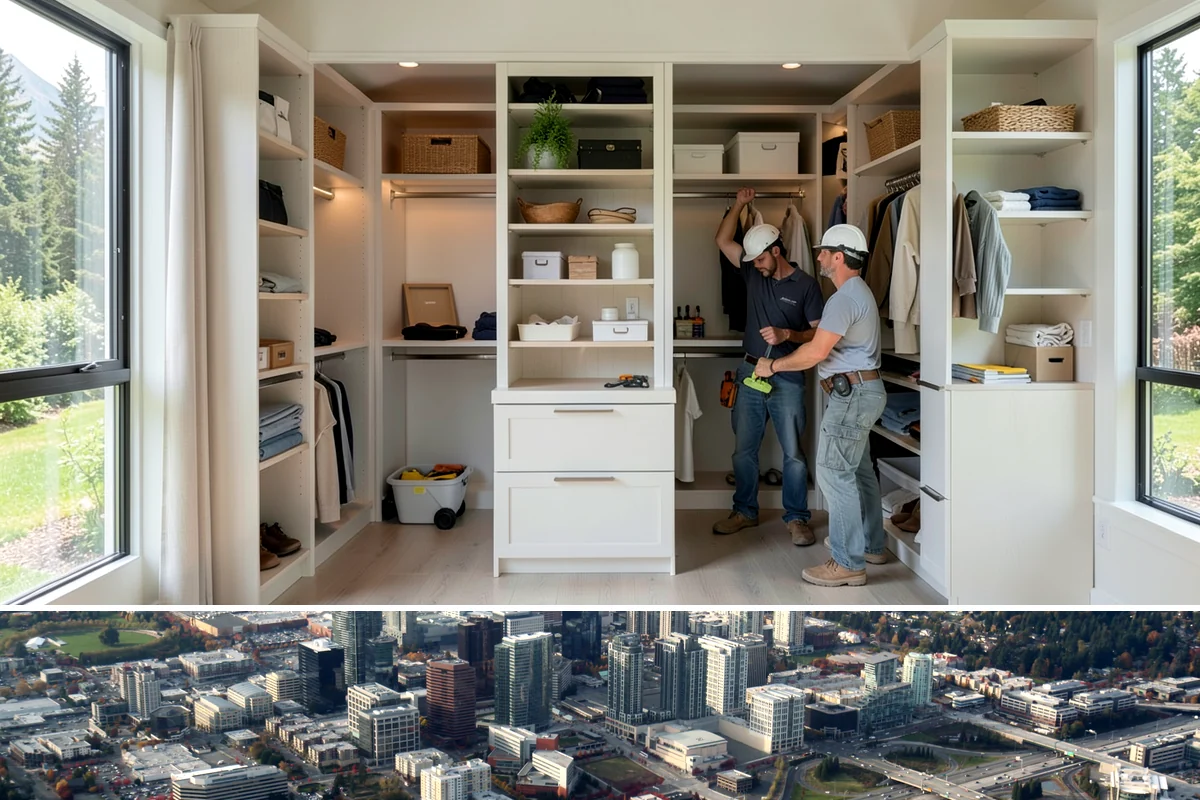 Garage Organization in Bellevue, King County, WA - Organization projects fit any time of year, though the new-year and early-fall seasons are popular for a full reset.
