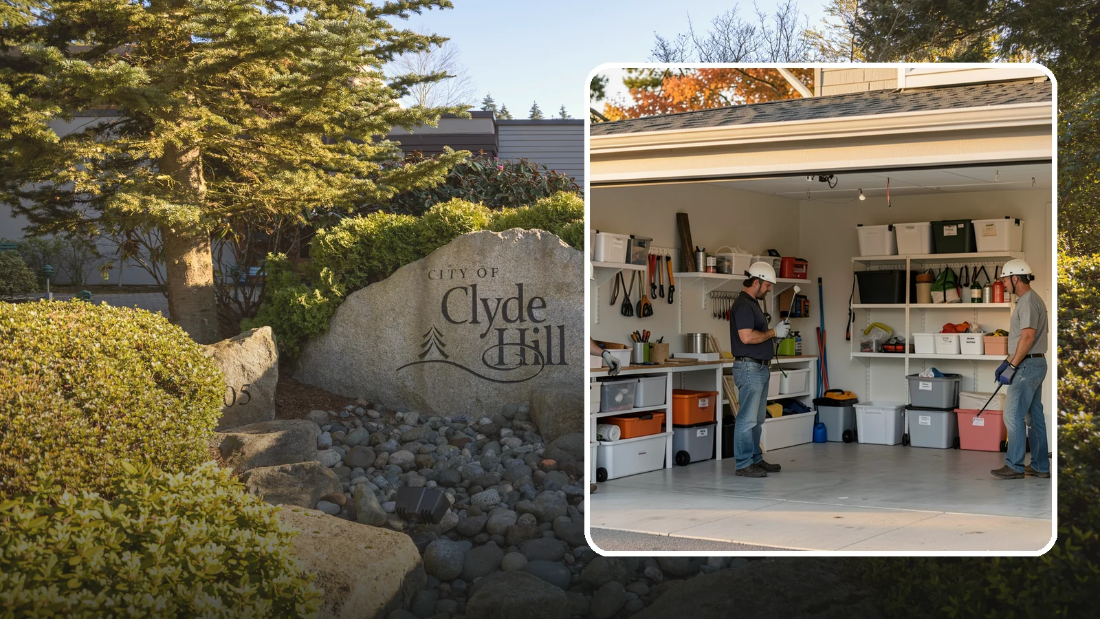 Garage Organization in Clyde Hill, King County, WA - A complete organization overhaul that sorts, zones, and stows everything for an orderly, usable garage.