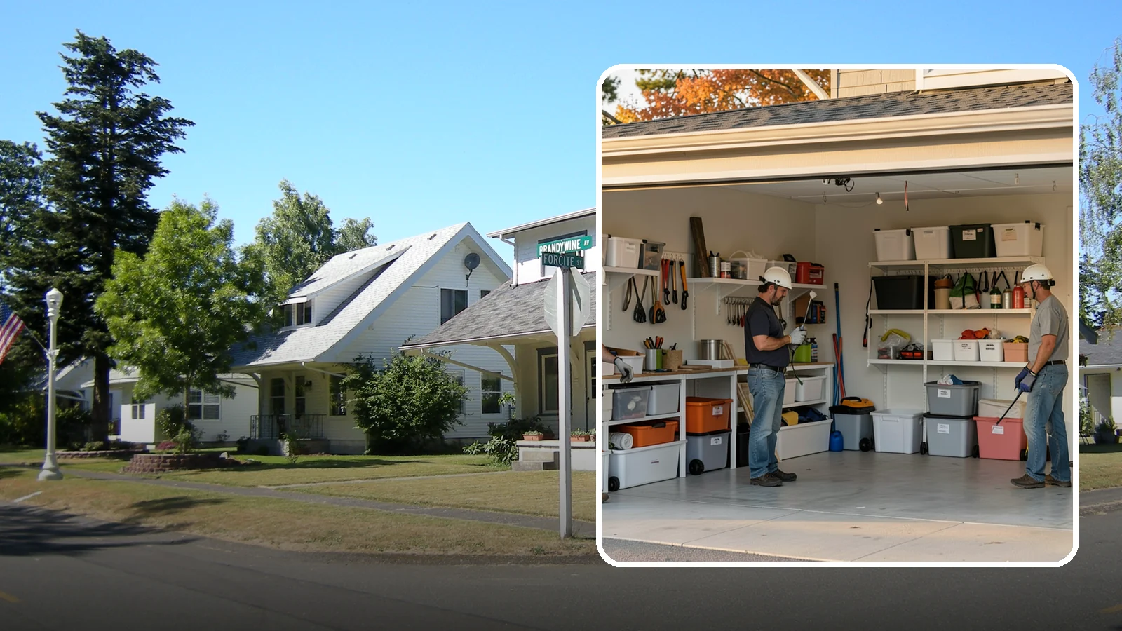 Garage Organization in DuPont, Pierce County, WA - A complete organization overhaul that sorts, zones, and stows everything for an orderly, usable garage.