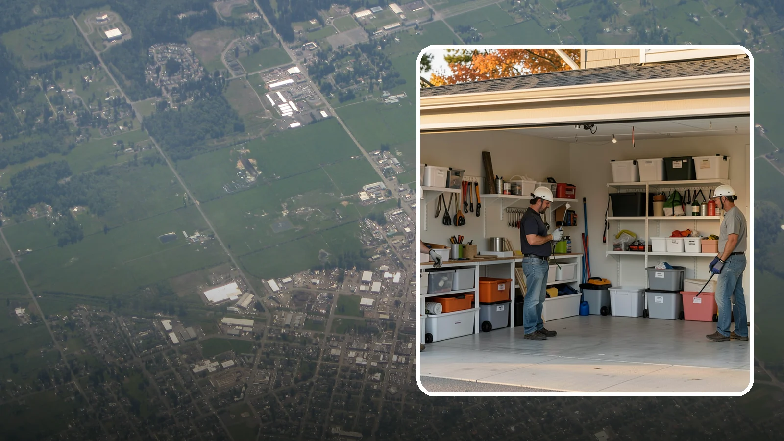 Garage Organization in Enumclaw, King County, WA - A complete organization overhaul that sorts, zones, and stows everything for an orderly, usable garage.