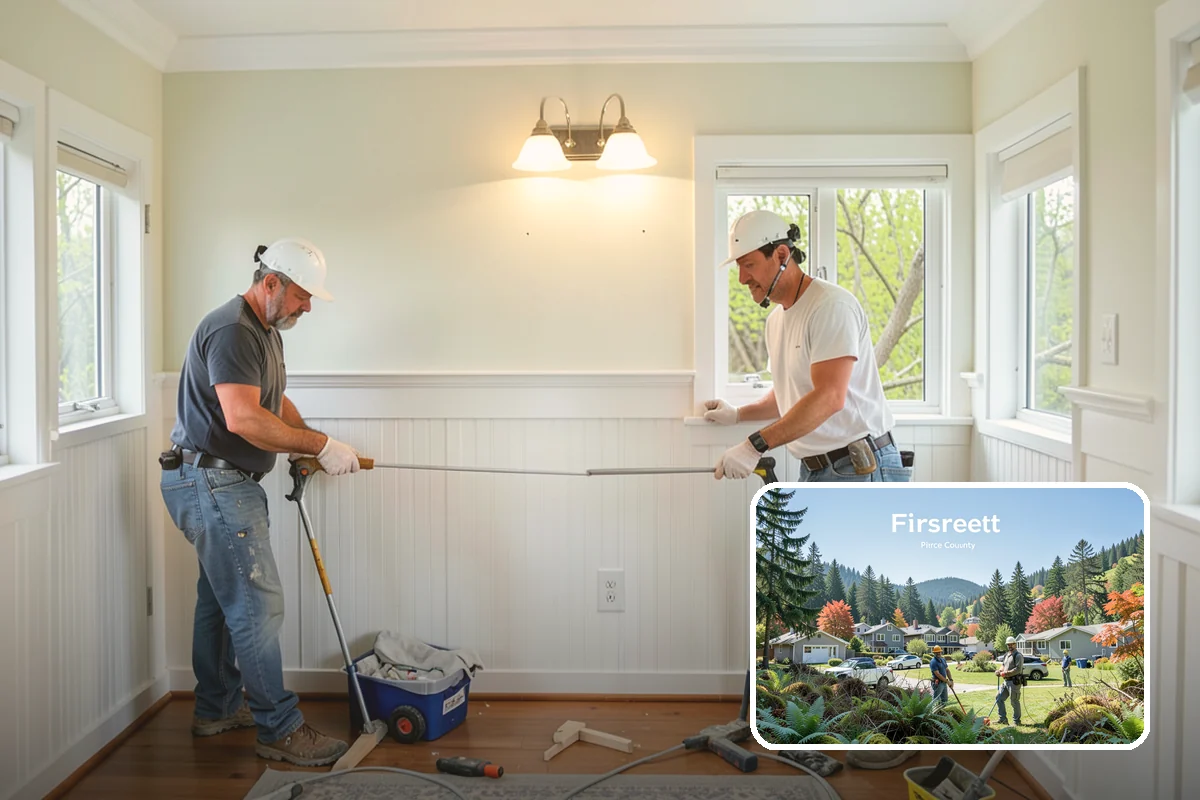 Garage Organization in Fircrest, Pierce County, WA - Creates a clear place for every item