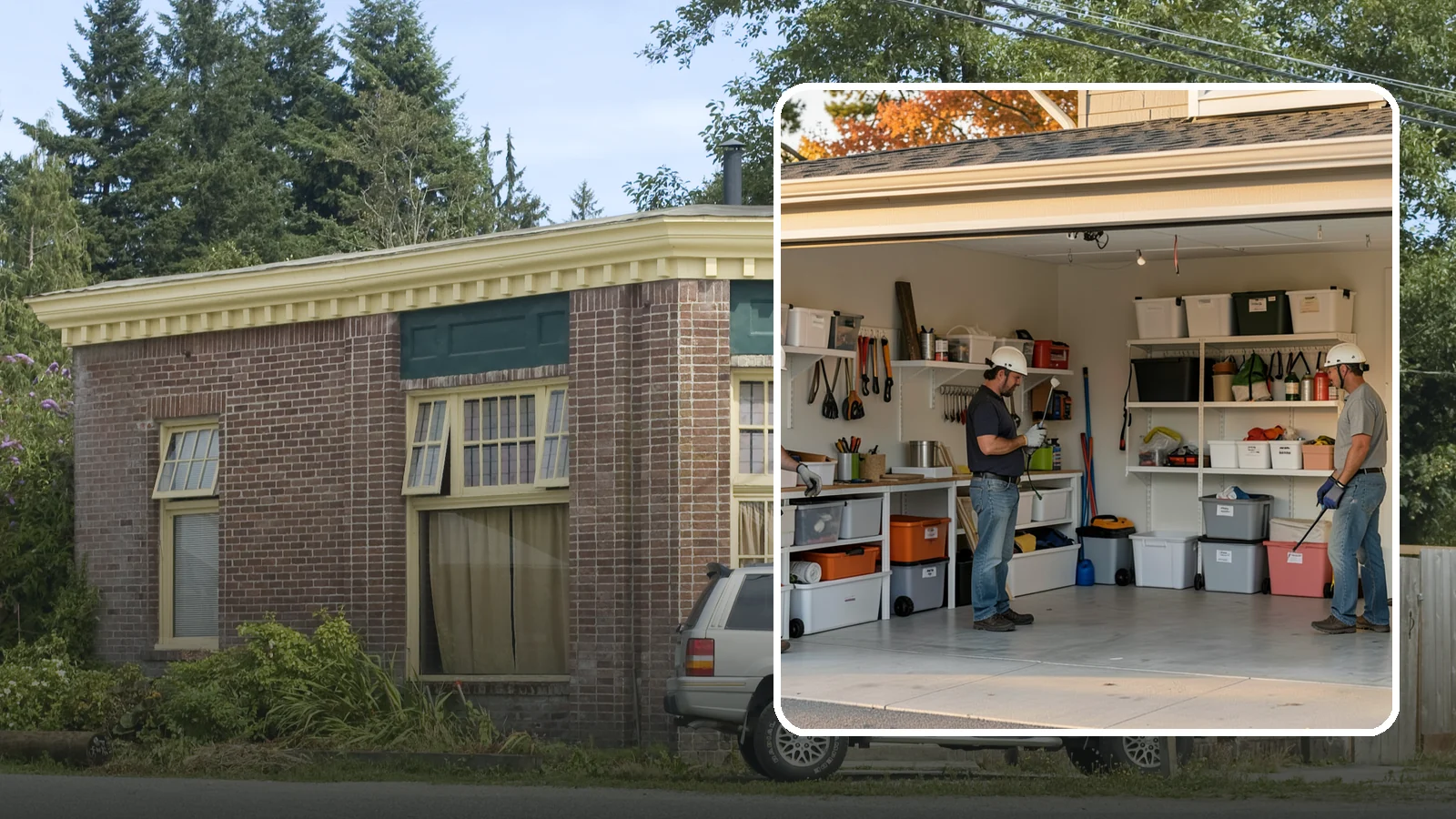 Garage Organization in Hamilton, Skagit County, WA - A complete organization overhaul that sorts, zones, and stows everything for an orderly, usable garage.