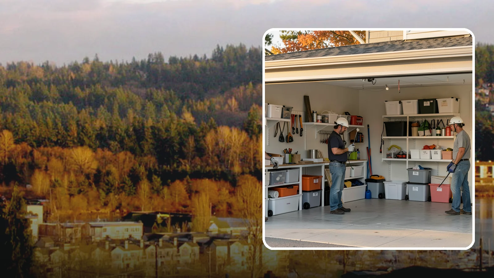 Garage Organization in Kenmore, King County, WA - A complete organization overhaul that sorts, zones, and stows everything for an orderly, usable garage.