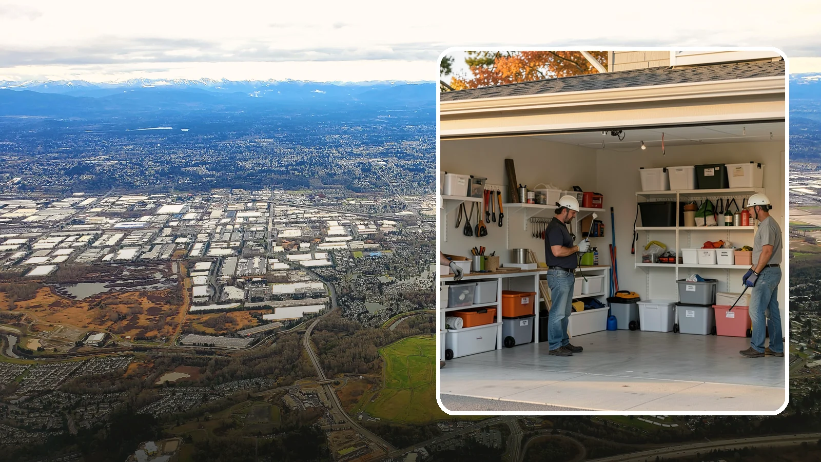 Garage Organization in Kent, King County, WA - A complete organization overhaul that sorts, zones, and stows everything for an orderly, usable garage.