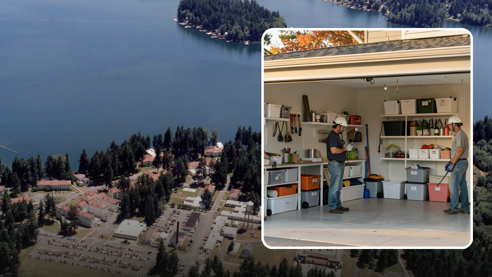 Garage Organization in Lakewood, Pierce County, WA - A complete organization overhaul that sorts, zones, and stows everything for an orderly, usable garage.