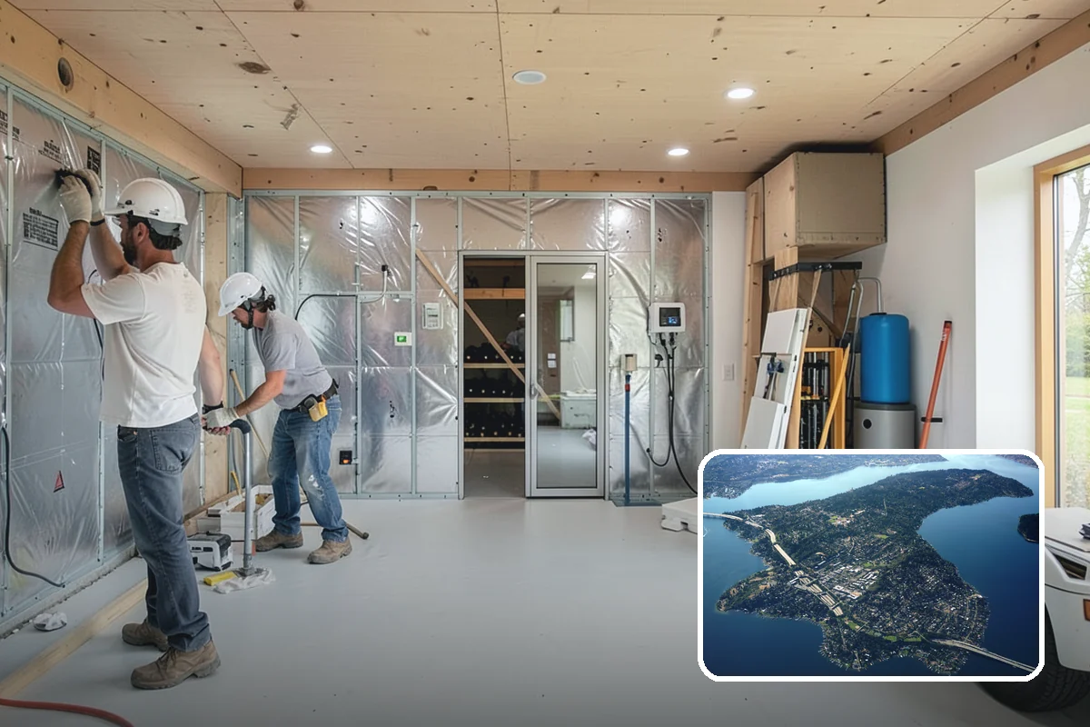 Garage Organization in Mercer Island, King County, WA - Creates a clear place for every item