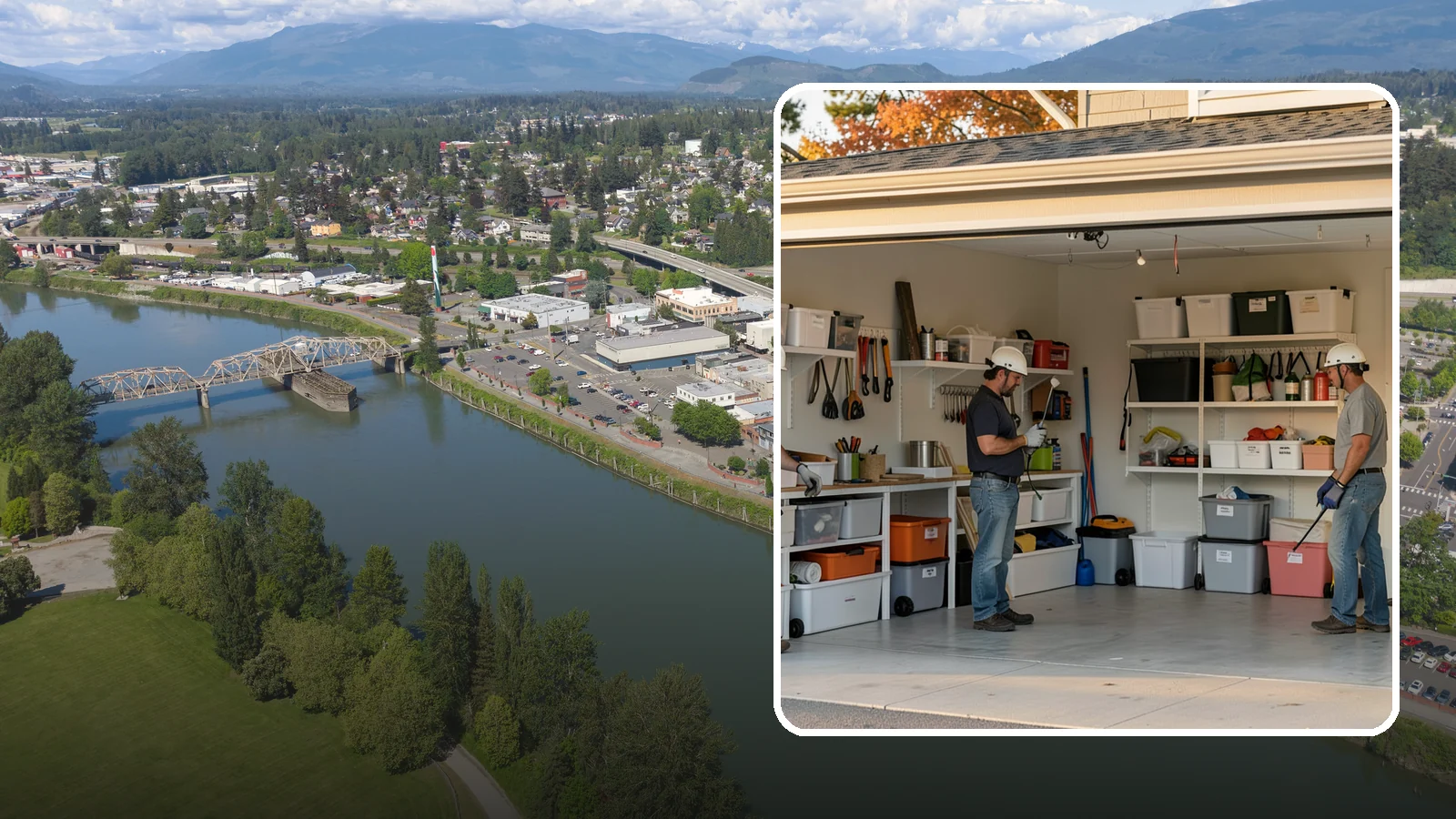 Garage Organization in Mount Vernon, Skagit County, WA - A complete organization overhaul that sorts, zones, and stows everything for an orderly, usable garage.