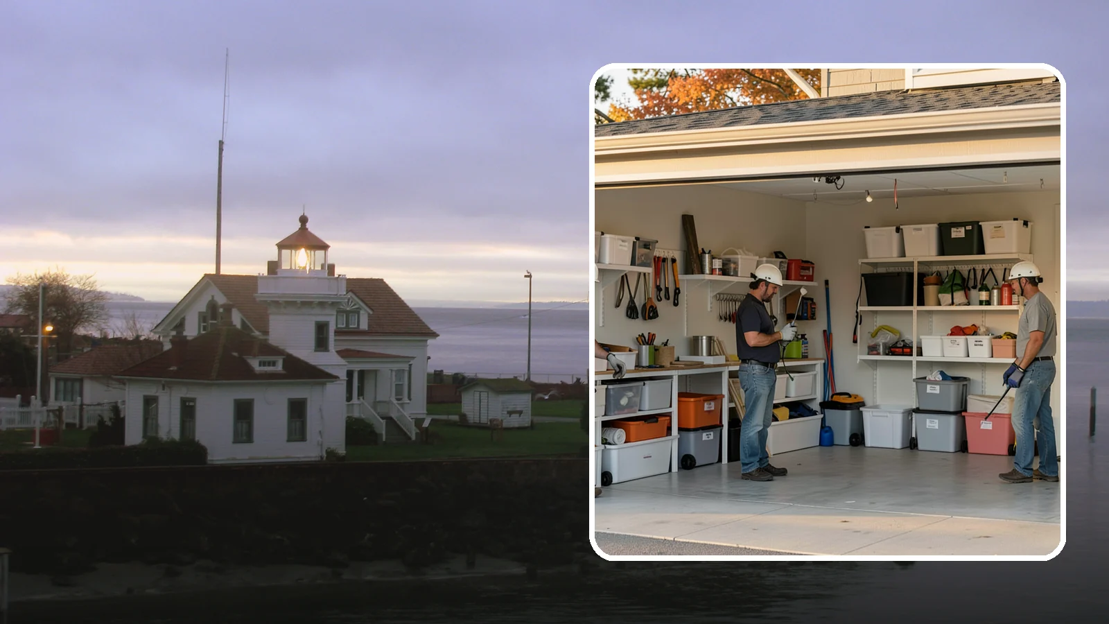 Garage Organization in Mukilteo, Snohomish County, WA - A complete organization overhaul that sorts, zones, and stows everything for an orderly, usable garage.