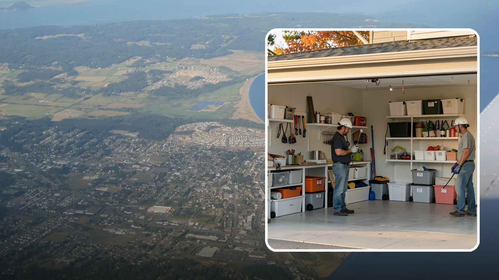 Garage Organization in Oak Harbor, Island County, WA - A complete organization overhaul that sorts, zones, and stows everything for an orderly, usable garage.