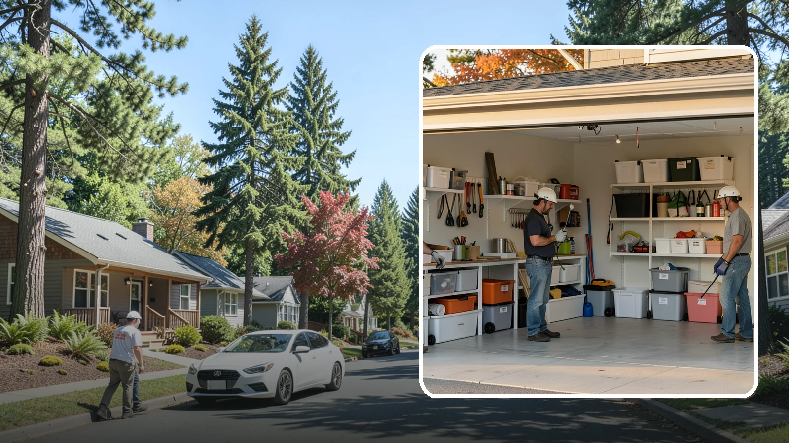 Garage Organization in Orting, Pierce County, WA - A complete organization overhaul that sorts, zones, and stows everything for an orderly, usable garage.
