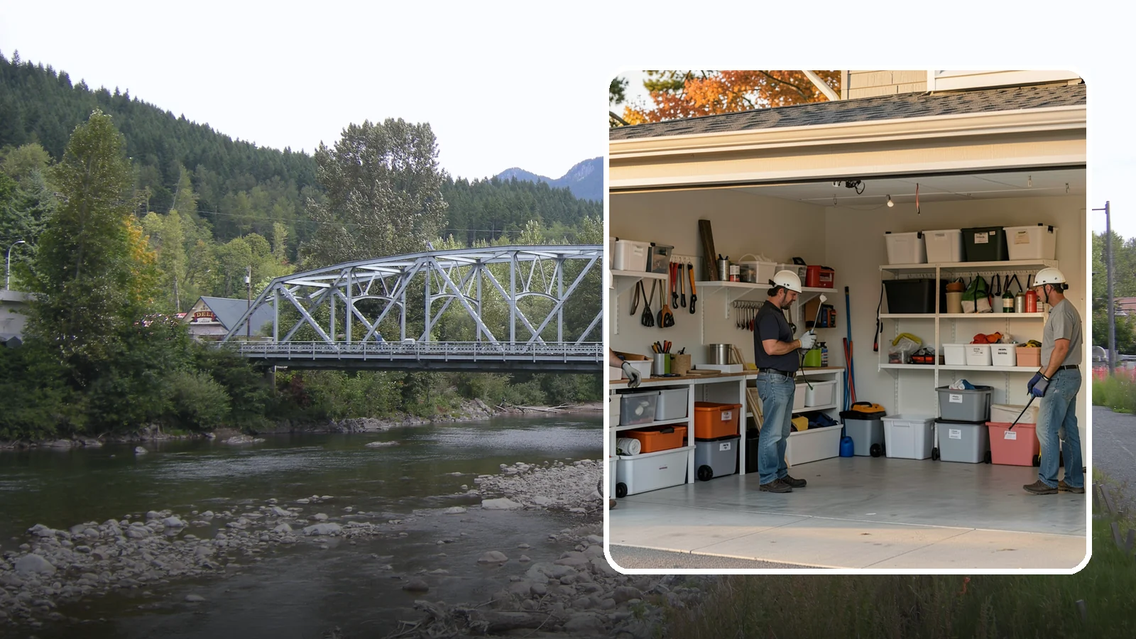 Garage Organization in Skykomish, King County, WA - A complete organization overhaul that sorts, zones, and stows everything for an orderly, usable garage.