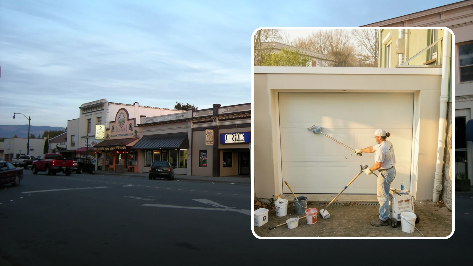 Garage Painting in Burlington, Skagit County, WA - Garage painting refreshes walls, ceilings, and trim to make the space cleaner and brighter.