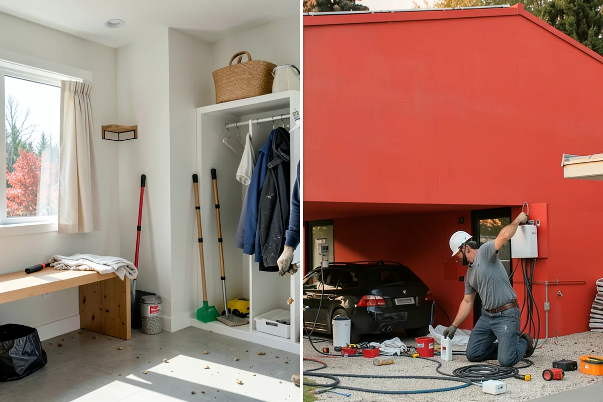 Garage Painting in Clyde Hill, King County, WA - Clear and protect the walls and floor