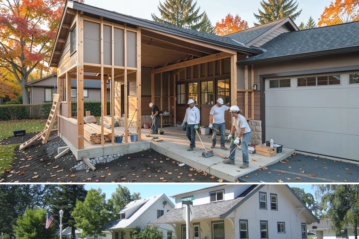 Garage Painting in DuPont, Pierce County, WA - Garage painting can be done year-round, though mild dry days help ventilation and speed drying.