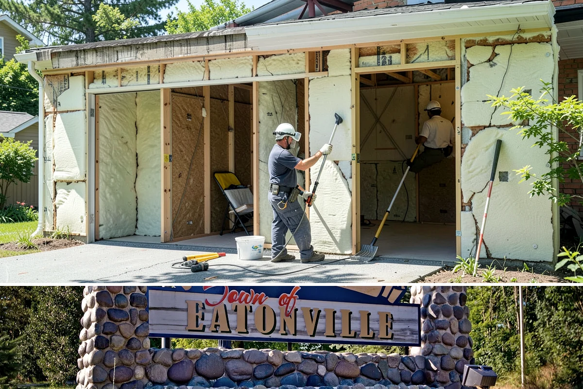 Garage Painting in Eatonville, Pierce County, WA - Garage painting can be done year-round, though mild dry days help ventilation and speed drying.