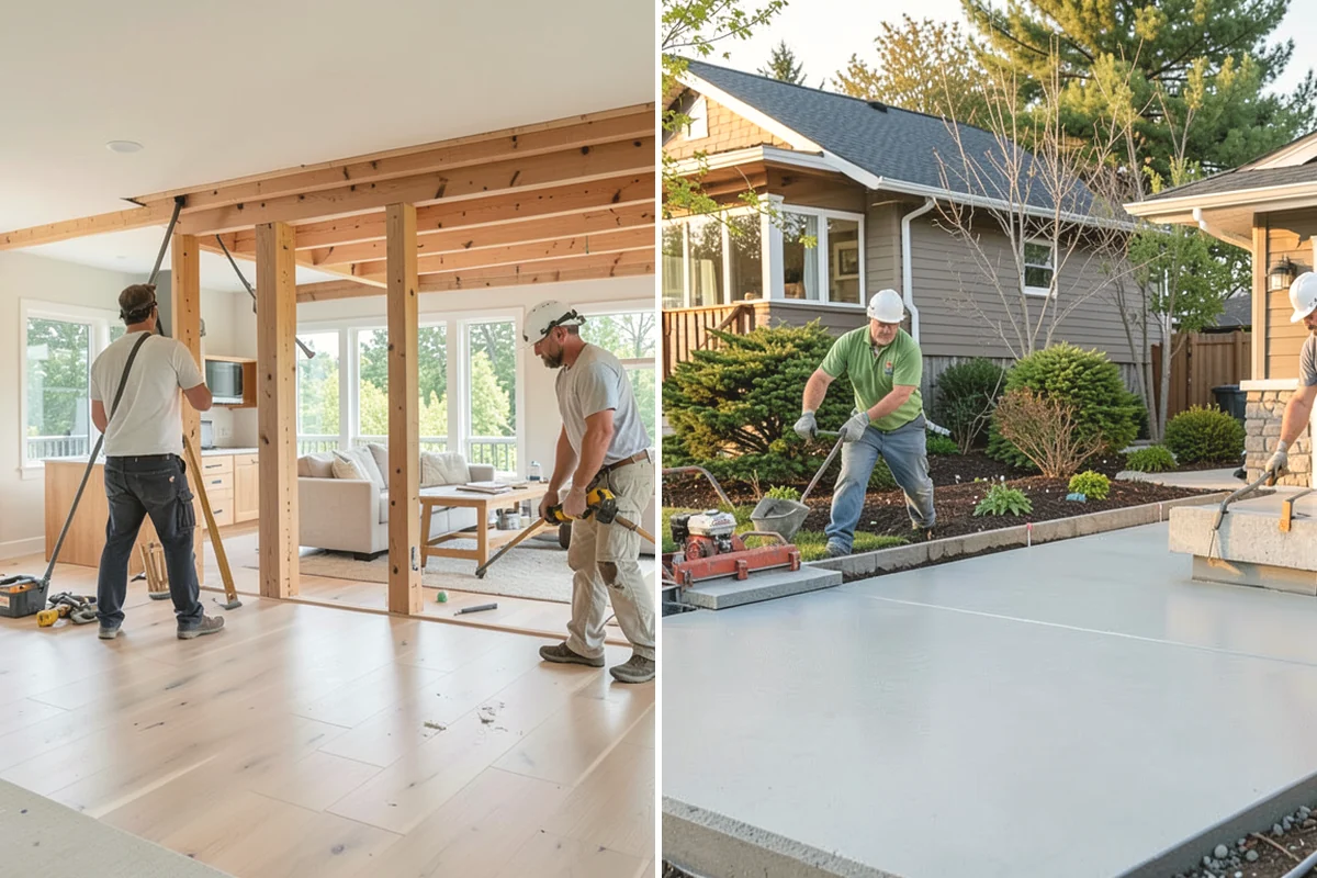 Garage Painting in Issaquah, King County, WA - Clear and protect the walls and floor