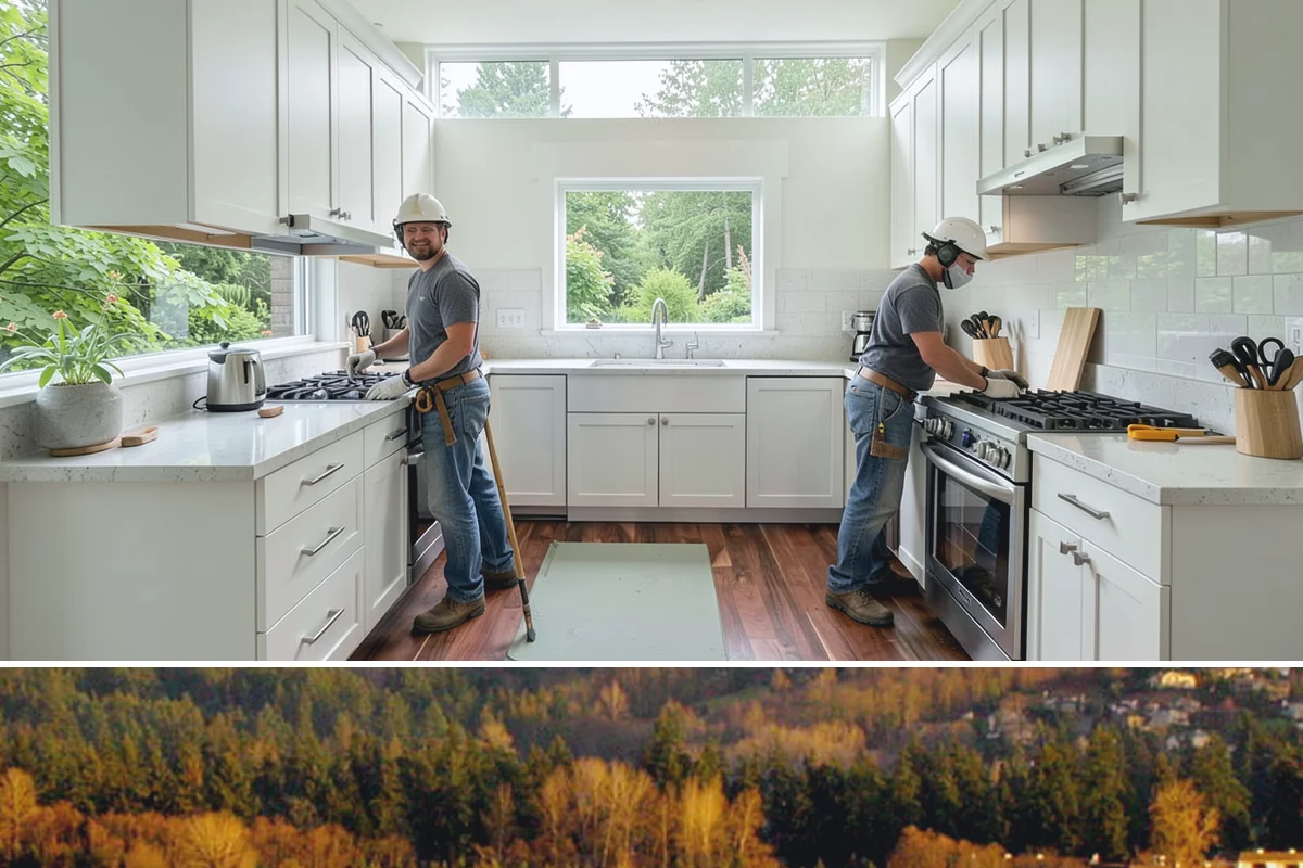 Garage Painting in Kenmore, King County, WA - Garage painting can be done year-round, though mild dry days help ventilation and speed drying.