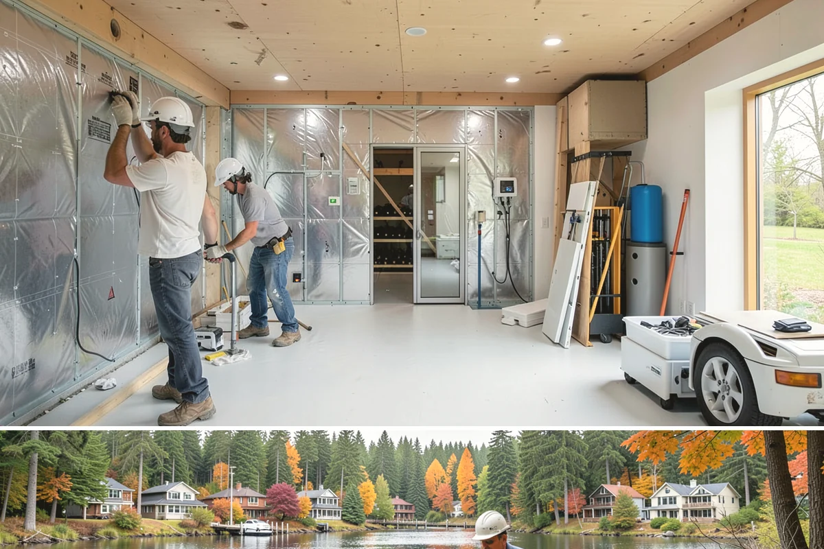 Garage Painting in La Conner, Skagit County, WA - Garage painting can be done year-round, though mild dry days help ventilation and speed drying.
