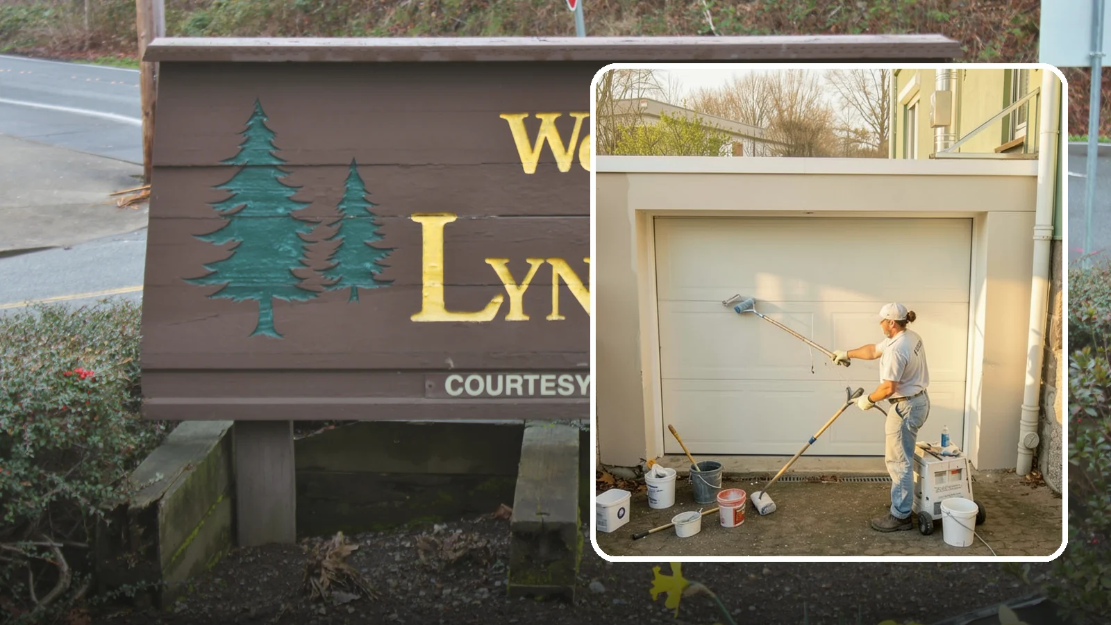 Garage Painting in Lynnwood, Snohomish County, WA - Garage painting refreshes walls, ceilings, and trim to make the space cleaner and brighter.