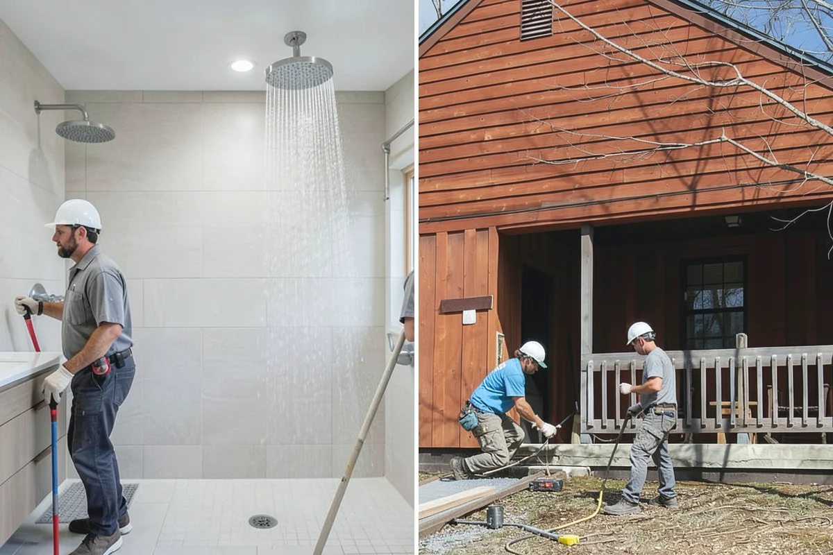 Garage Painting in Redmond, King County, WA - Clear and protect the walls and floor