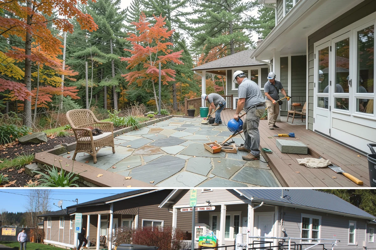 Garage Painting in South Prairie, Pierce County, WA - Garage painting can be done year-round, though mild dry days help ventilation and speed drying.