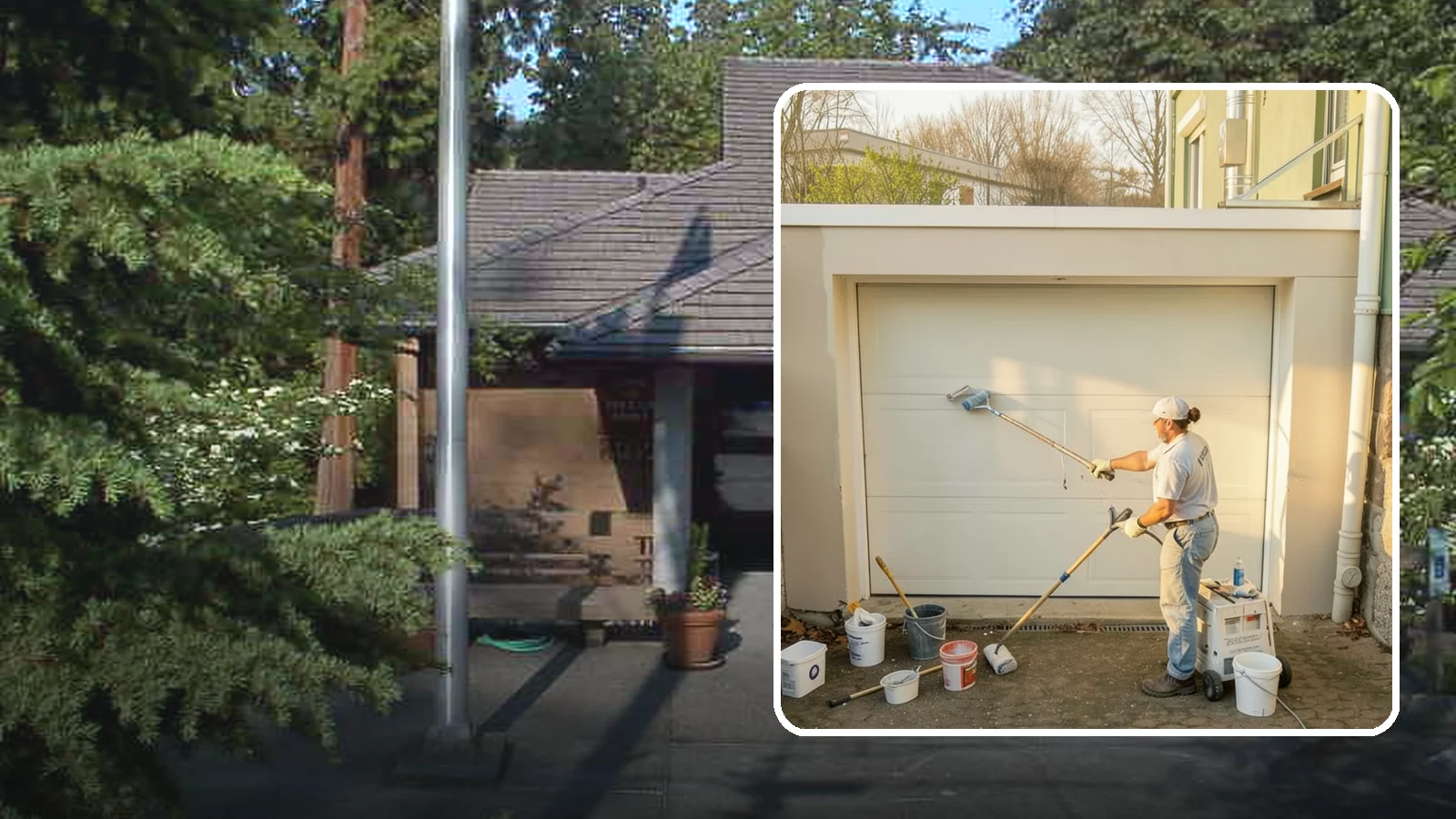 Garage Painting in Yarrow Point, King County, WA - Garage painting refreshes walls, ceilings, and trim to make the space cleaner and brighter.