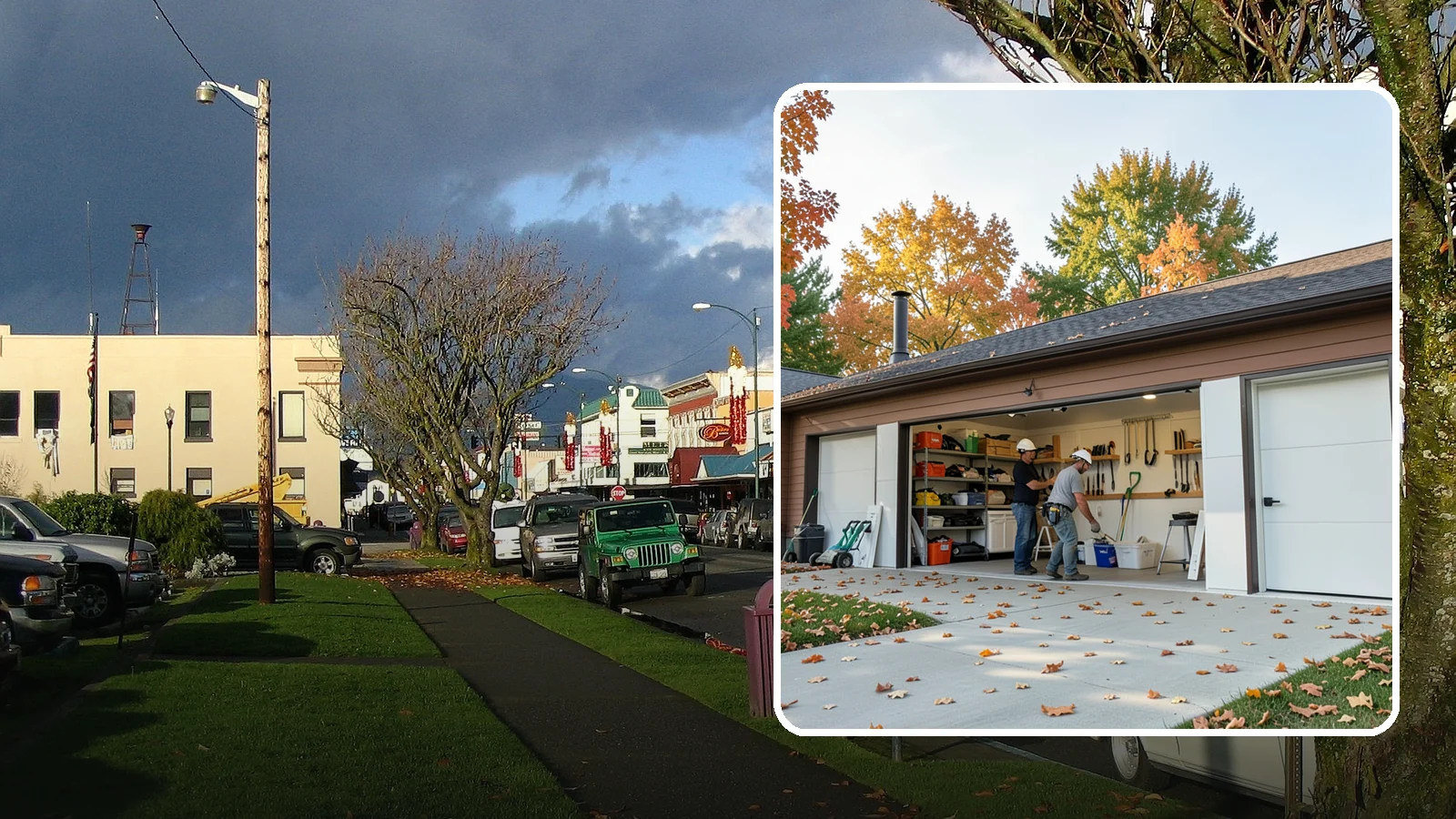 Garage Remodeling in Arlington, Snohomish County, WA - A full garage makeover that turns an underused Western Washington storage space into a clean, functional room built to handle...