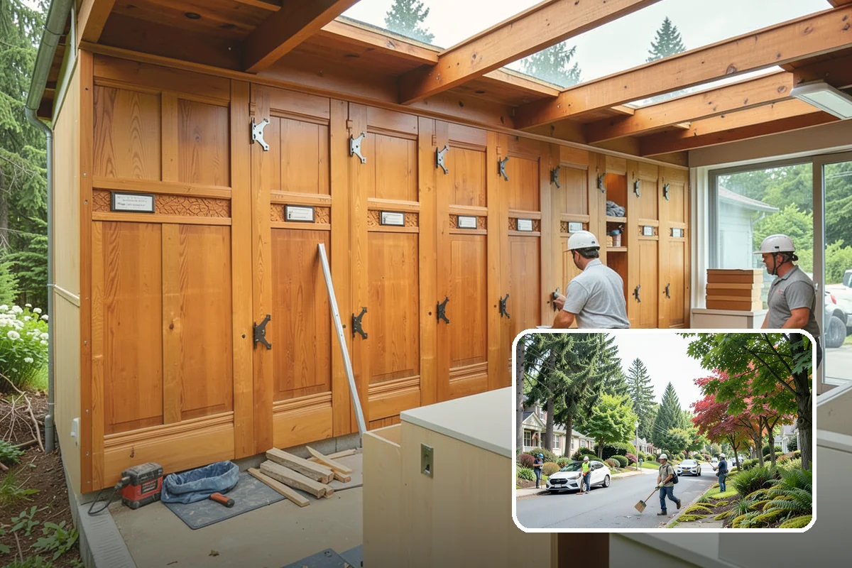 Garage Remodeling in Beaux Arts Village, King County, WA - Reclaims wasted square footage for daily use