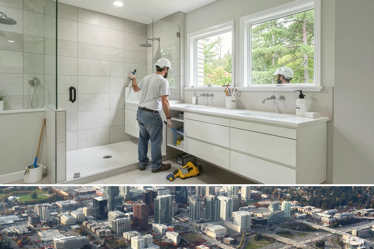 Garage Remodeling in Bellevue, King County, WA - Interior garage remodels can run year-round, though drier late-spring through early-fall windows let moisture sealing and floor...