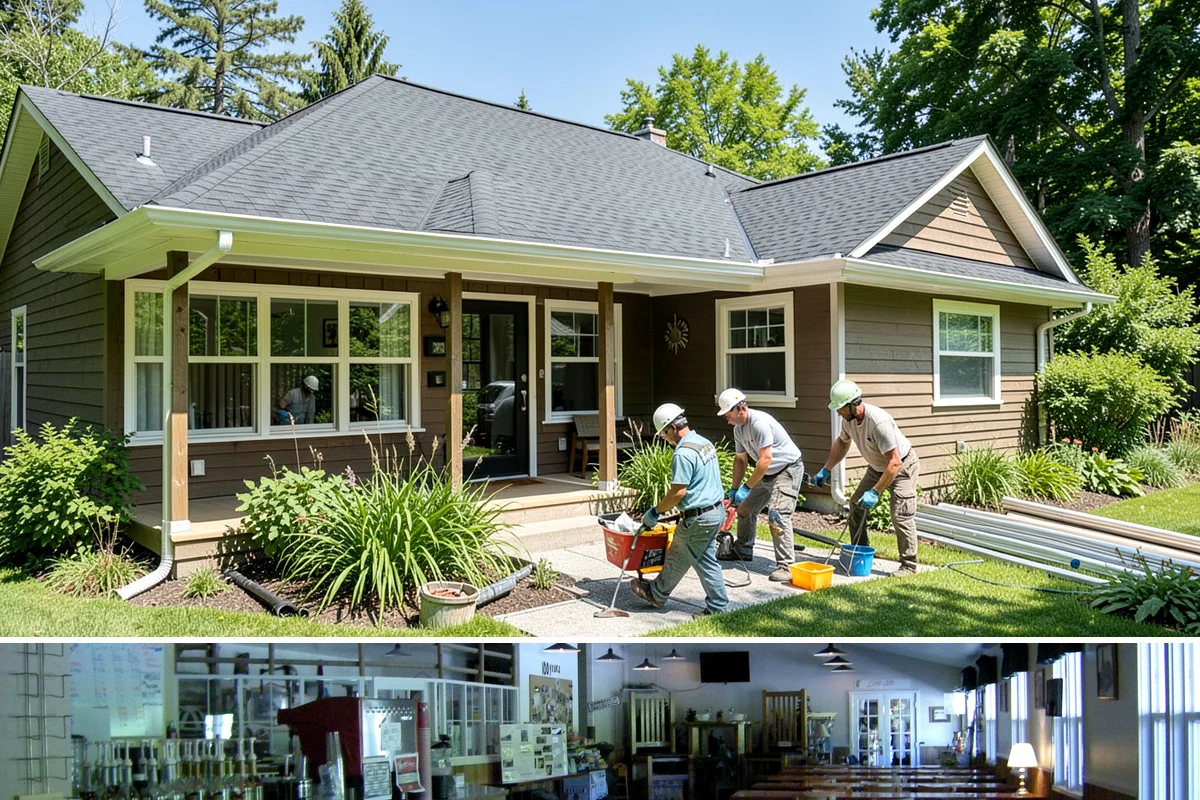 Garage Remodeling in Black Diamond, King County, WA - Interior garage remodels can run year-round, though drier late-spring through early-fall windows let moisture sealing and floor...