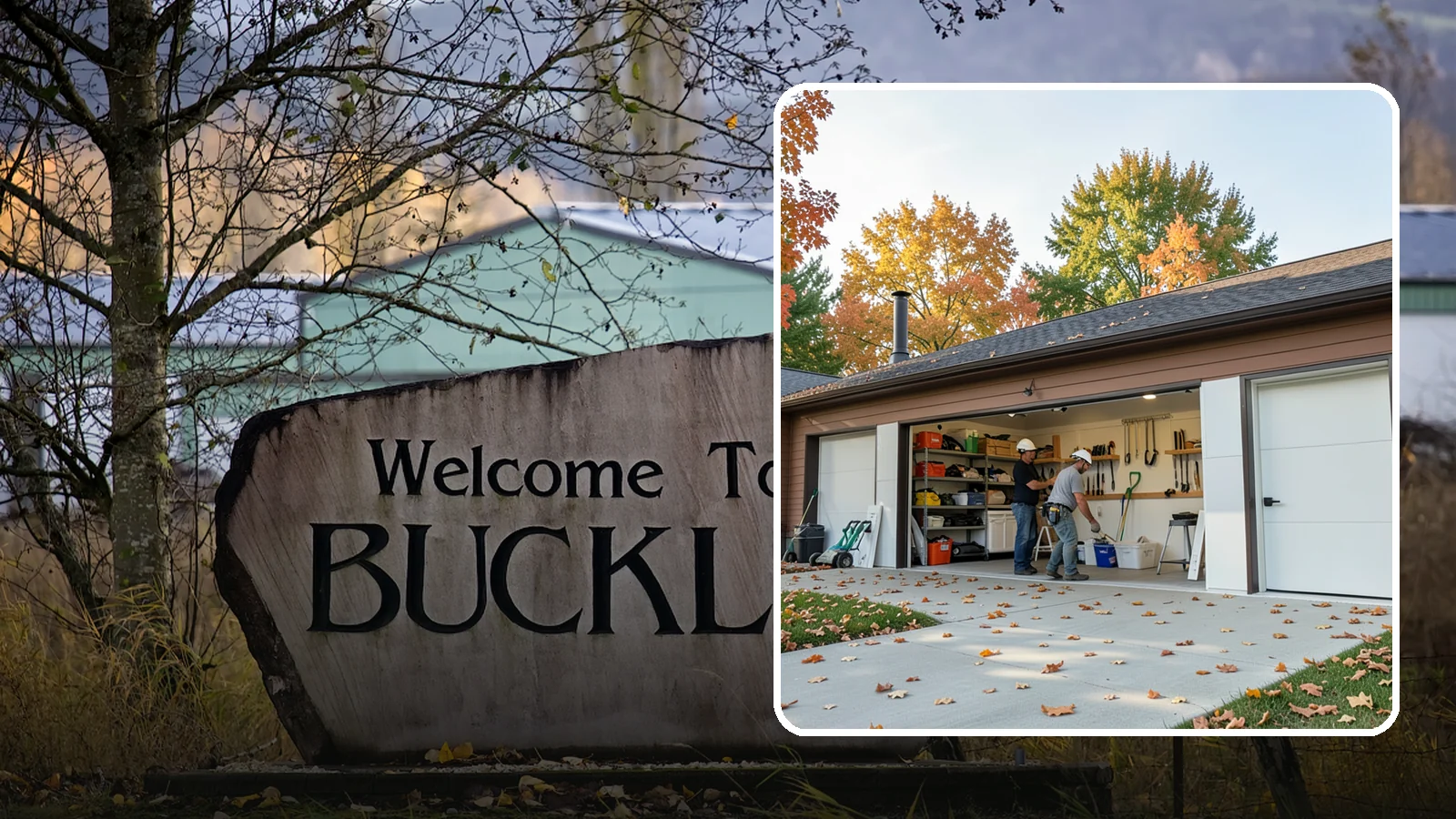 Garage Remodeling in Buckley, Pierce County, WA - A full garage makeover that turns an underused Western Washington storage space into a clean, functional room built to handle...