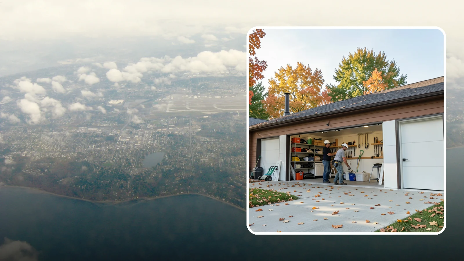 Garage Remodeling in Burien, King County, WA - A full garage makeover that turns an underused Western Washington storage space into a clean, functional room built to handle...