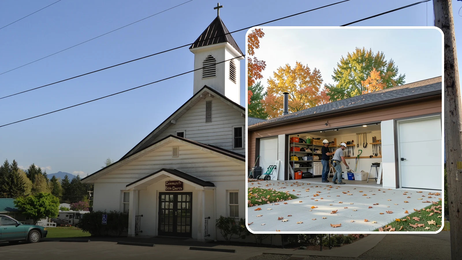 Garage Remodeling in Concrete, Skagit County, WA - A full garage makeover that turns an underused Western Washington storage space into a clean, functional room built to handle...