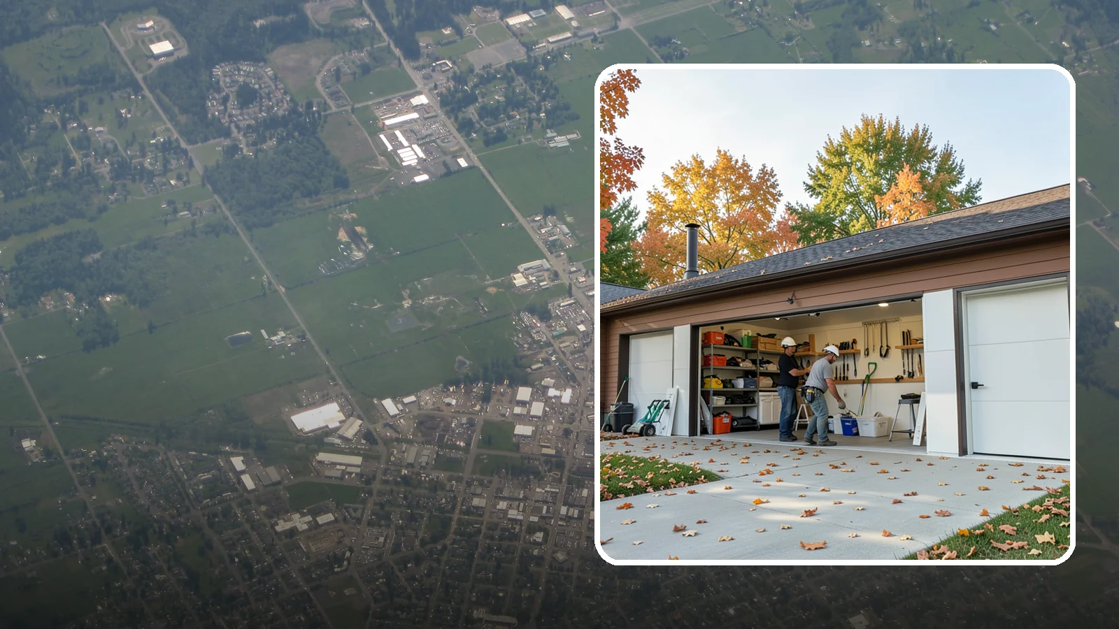 Garage Remodeling in Enumclaw, King County, WA - A full garage makeover that turns an underused Western Washington storage space into a clean, functional room built to handle...