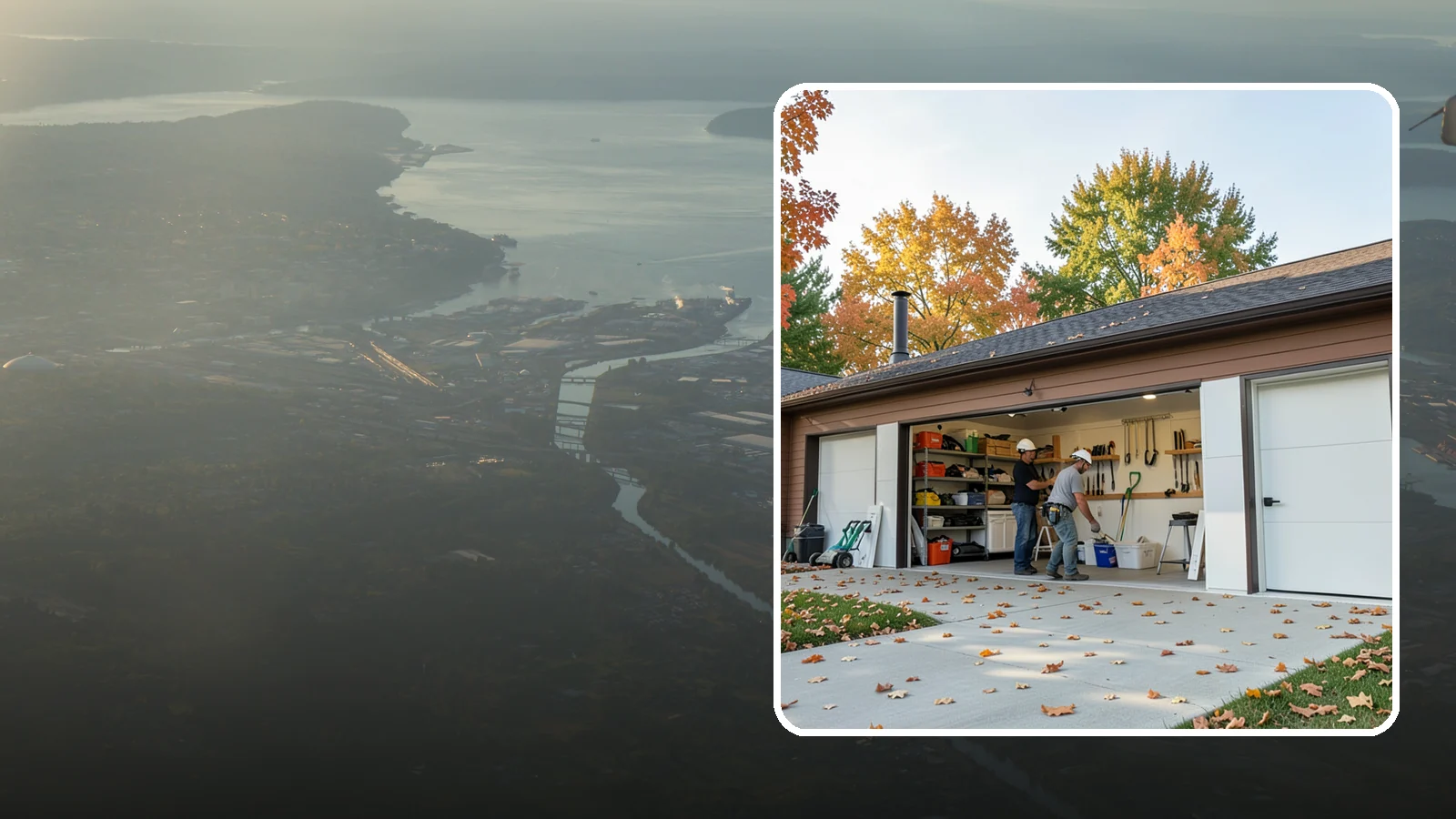 Garage Remodeling in Fife, Pierce County, WA - A full garage makeover that turns an underused Western Washington storage space into a clean, functional room built to handle...