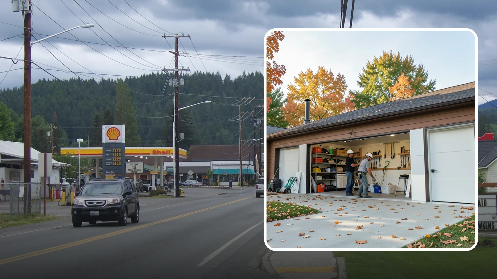 Garage Remodeling in Granite Falls, Snohomish County, WA - A full garage makeover that turns an underused Western Washington storage space into a clean, functional room built to handle...