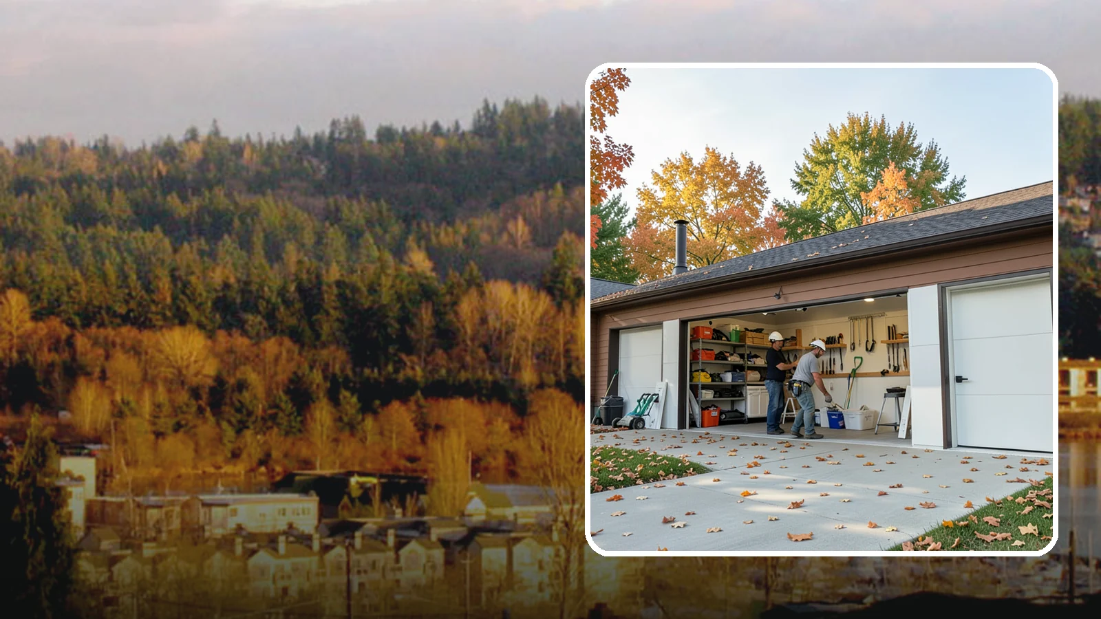 Garage Remodeling in Kenmore, King County, WA - A full garage makeover that turns an underused Western Washington storage space into a clean, functional room built to handle...