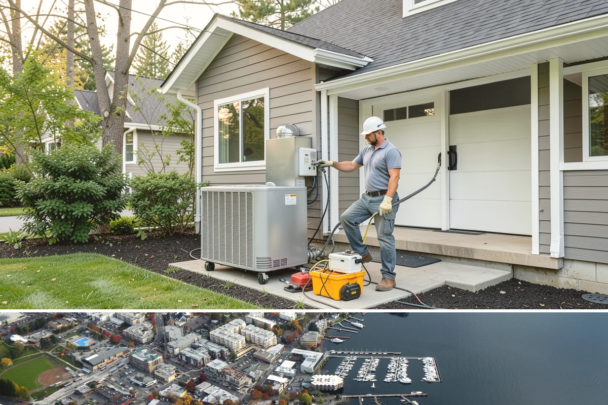 Garage Remodeling in Kirkland, King County, WA - Interior garage remodels can run year-round, though drier late-spring through early-fall windows let moisture sealing and floor...