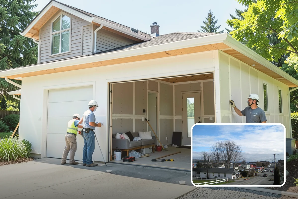 Garage Remodeling in Langley, Island County, WA - Reclaims wasted square footage for daily use